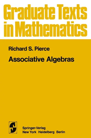 Cover of Associative Algebras Graduate Texts in Mathematics Volume 88