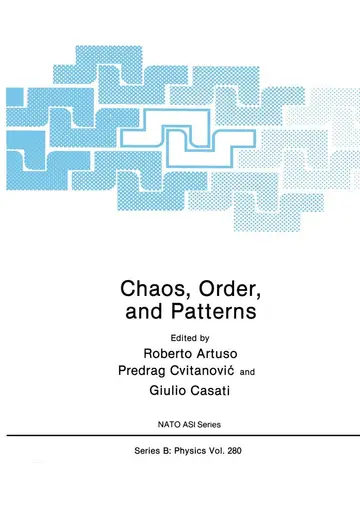 Cover of Chaos, Order, and Patterns