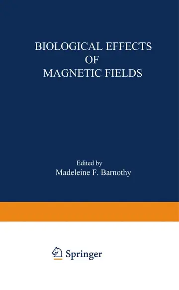 Cover of Biological Effects of Magnetic Fields