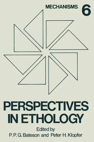 Cover of Perspectives in Ethology
