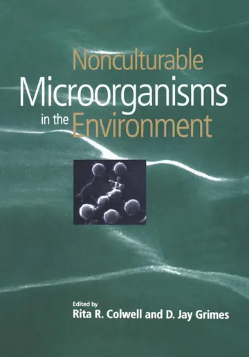 Cover of Nonculturable Microorganisms in the Environment