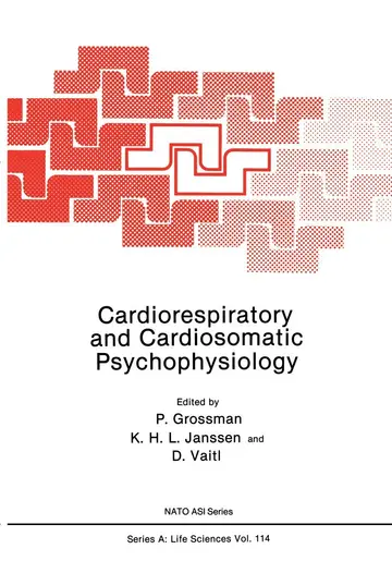 Cover of Cardiorespiratory and Cardiosomatic Psychophysiology