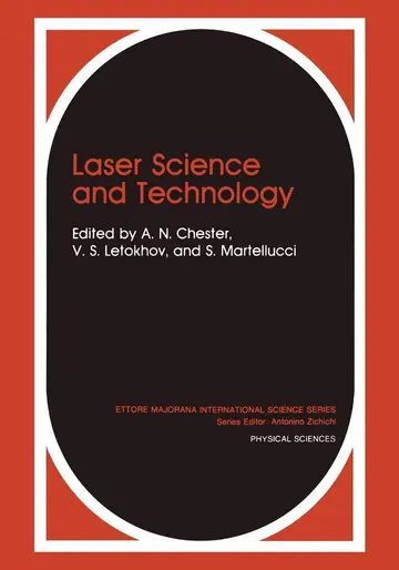 Cover of Laser Science and Technology