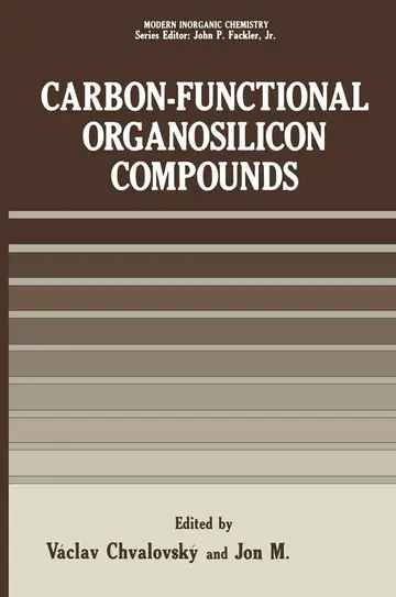 Cover of Carbon-Functional Organosilicon Compounds