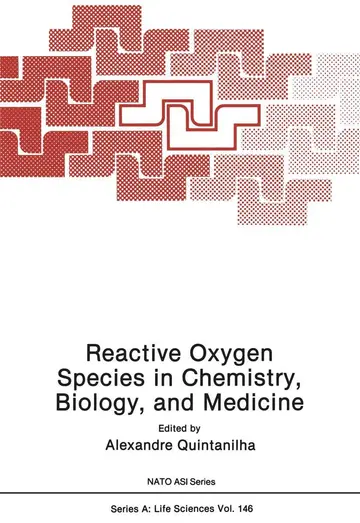 Cover of Reactive Oxygen Species in Chemistry, Biology, and Medicine