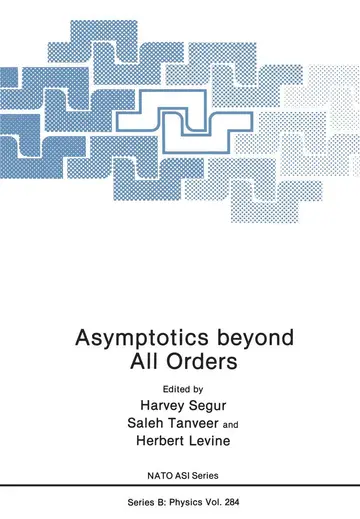Cover of Asymptotics beyond All Orders