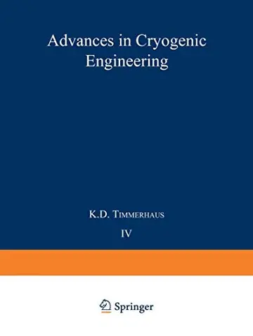 Cover of Advances in Cryogenic Engineering