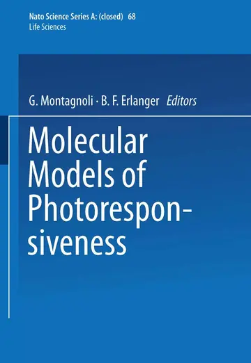 Cover of Molecular Models of Photoresponsiveness