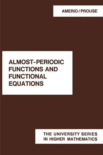 Cover of Almost-Periodic Functions and Functional Equations