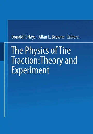 Cover of The Physics of Tire Traction
