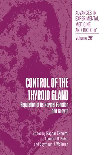 Cover of Control of the Thyroid Gland