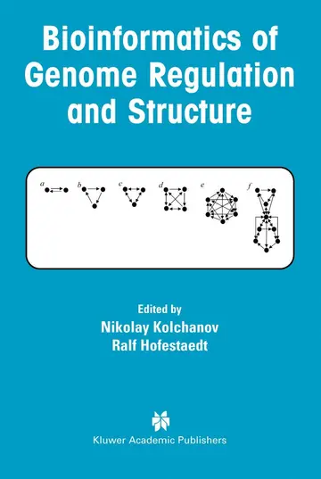 Cover of Bioinformatics of Genome Regulation and Structure