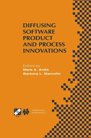 Cover of Diffusing Software Product and Process Innovations