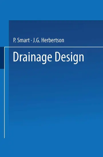 Cover of Drainage Design