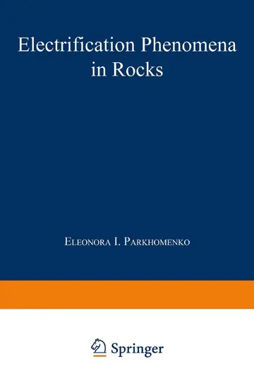 Cover of Electrification Phenomena in Rocks