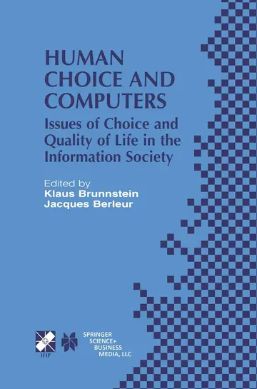 Cover of Human Choice and Computers