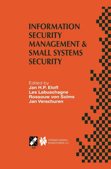 Cover of Information Security Management & Small Systems Security
