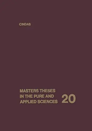 Cover of Masters Theses in the Pure and Applied Sciences