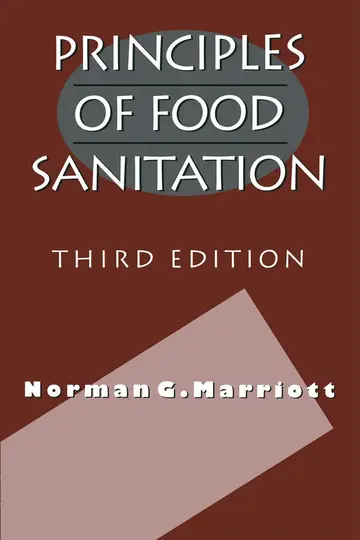 Cover of Principles of Food Sanitation