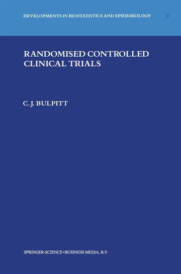 Cover of Randomised Controlled Clinical Trials
