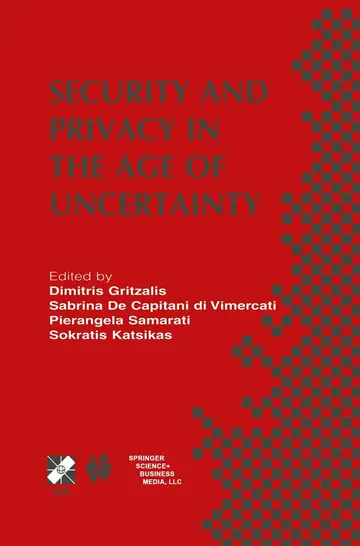 Cover of Security and Privacy in the Age of Uncertainty
