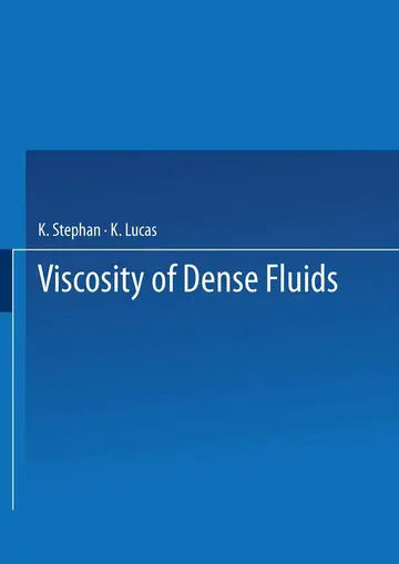 Cover of Viscosity of Dense Fluids
