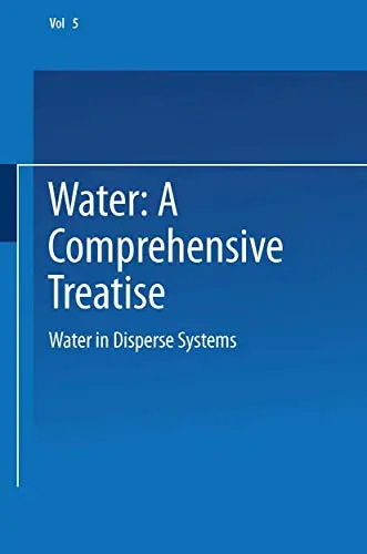 Cover of Water in Disperse Systems