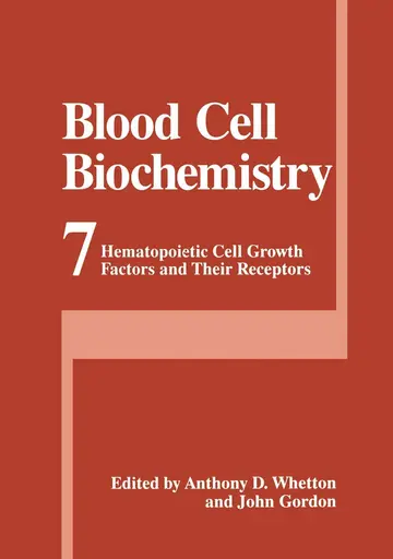 Cover of Blood Cell Biochemistry