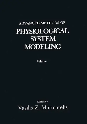 Cover of Advanced Methods of Physiological System Modeling