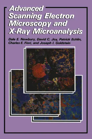 Cover of Advanced Scanning Electron Microscopy and X-Ray Microanalysis