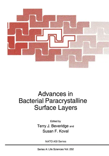 Cover of Advances in Bacterial Paracrystalline Surface Layers