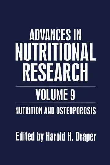 Cover of Nutrition and Osteoporosis