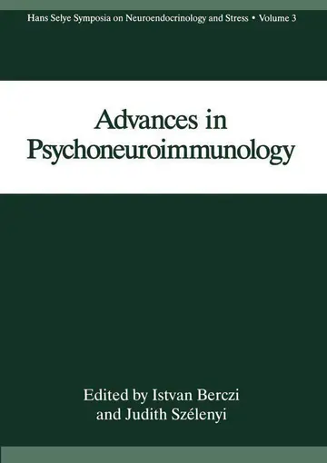 Cover of Advances in Psychoneuroimmunology
