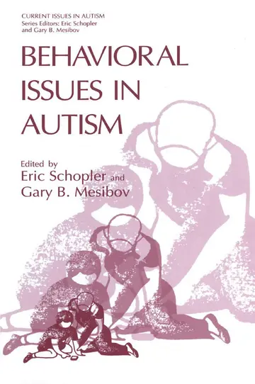 Cover of Behavioral Issues in Autism