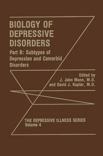 Cover of Biology of Depressive Disorders
