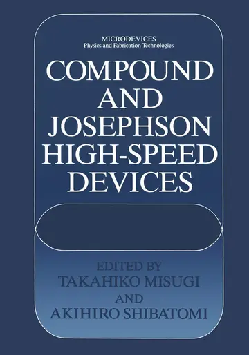 Cover of Compound and Josephson High-Speed Devices