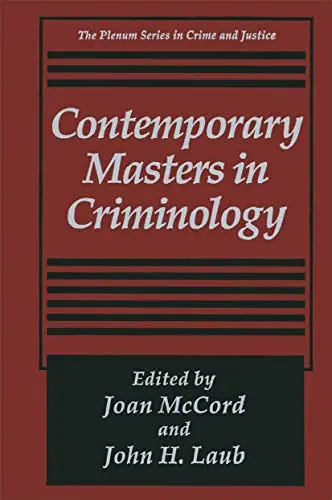 Cover of Contemporary Masters in Criminology