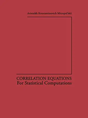 Cover of Correlation Equations
