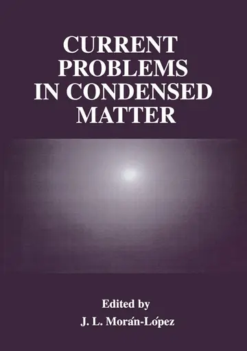 Cover of Current Problems in Condensed Matter