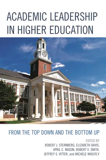 Cover of Academic Leadership in Higher Education