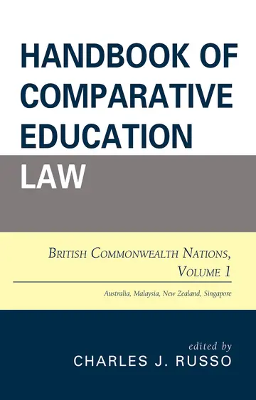 Cover of Handbook of Comparative Education Law