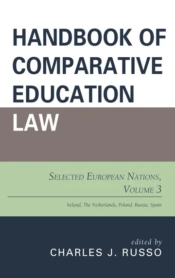 Cover of Handbook of Comparative Education Law