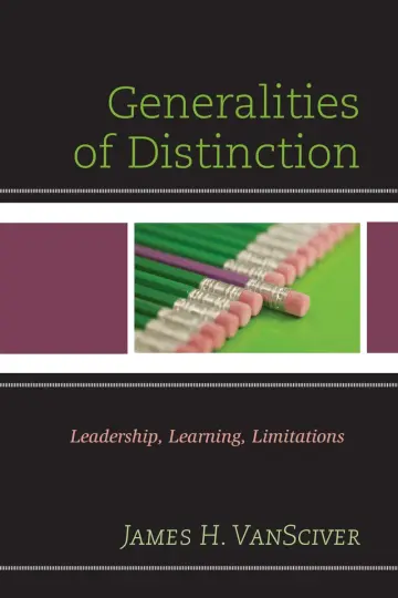 Cover of Generalities of Distinction