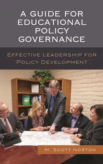 Cover of A Guide for Educational Policy Governance