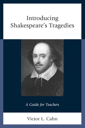 Cover of Introducing Shakespeare's Tragedies