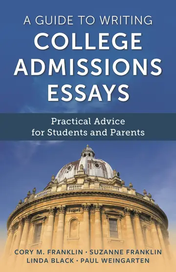 Cover of A Guide to Writing College Admissions Essays