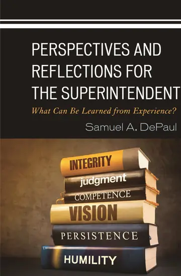 Cover of Perspectives and Reflections for the Superintendent