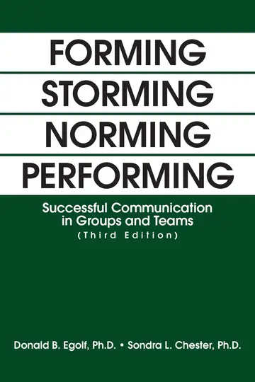 Cover of Forming Storming Norming Performing