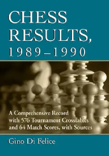 Cover of Chess Results, 1989-1990