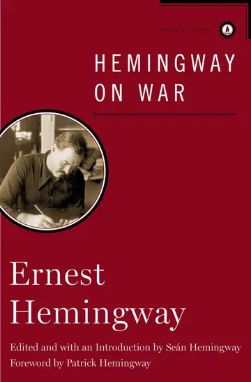 Cover of Hemingway on War